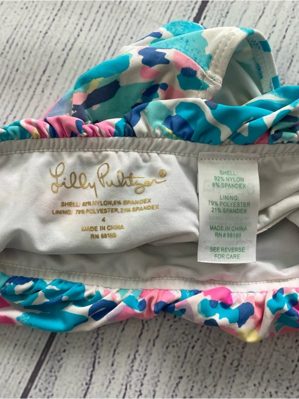 Lilly Pulitzer smoke neck